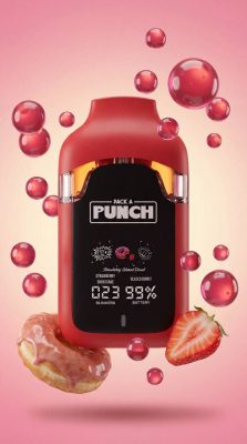 Pack A Punch Strawberry Glazed Donut 